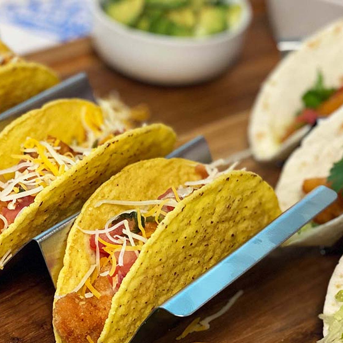 Chicken Nugget Tacos