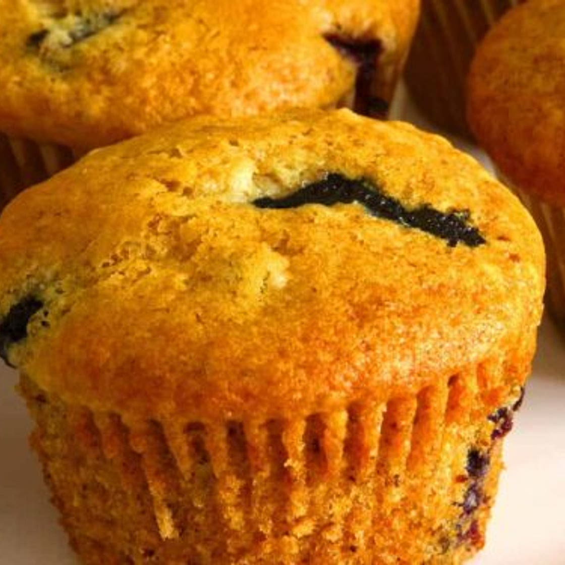Blueberry Cream Muffins