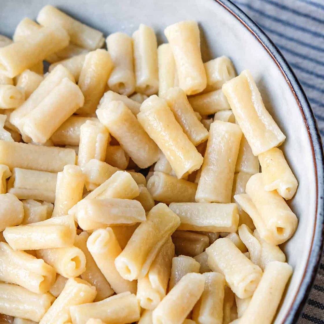 Handmade macaroni (no extruder)