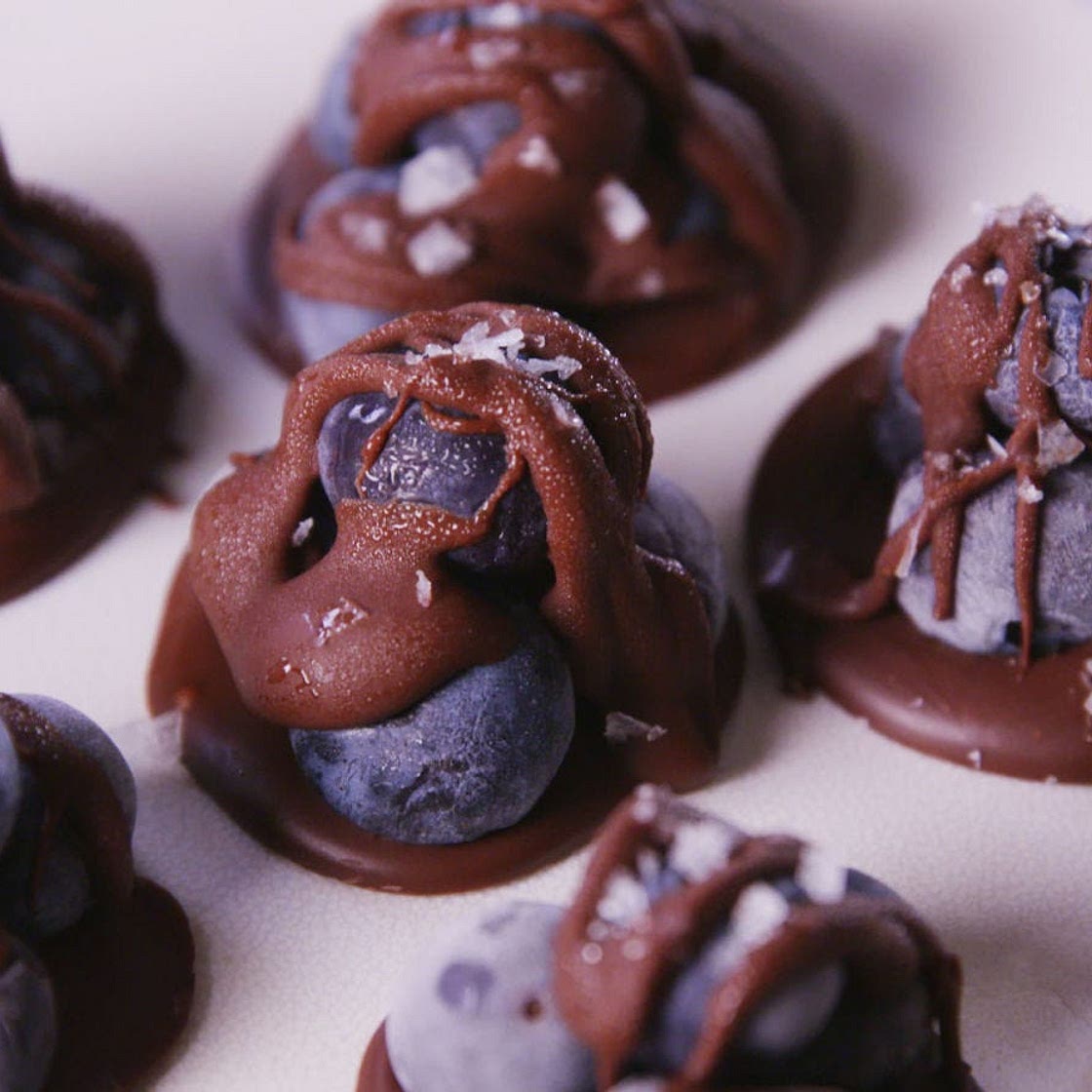 Chocolate Blueberry Clusters