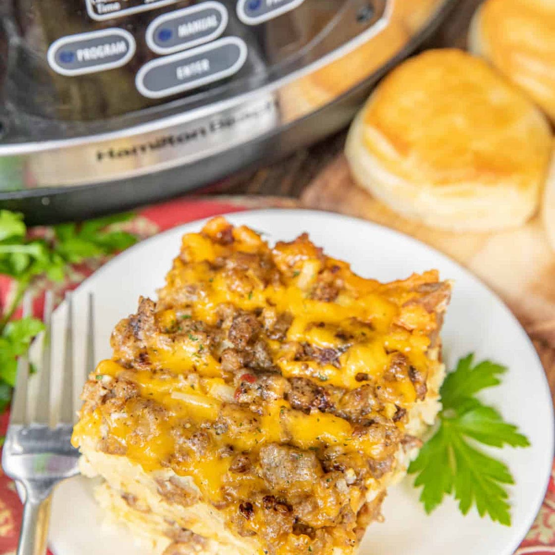Slow Cooker Breakfast Casserole