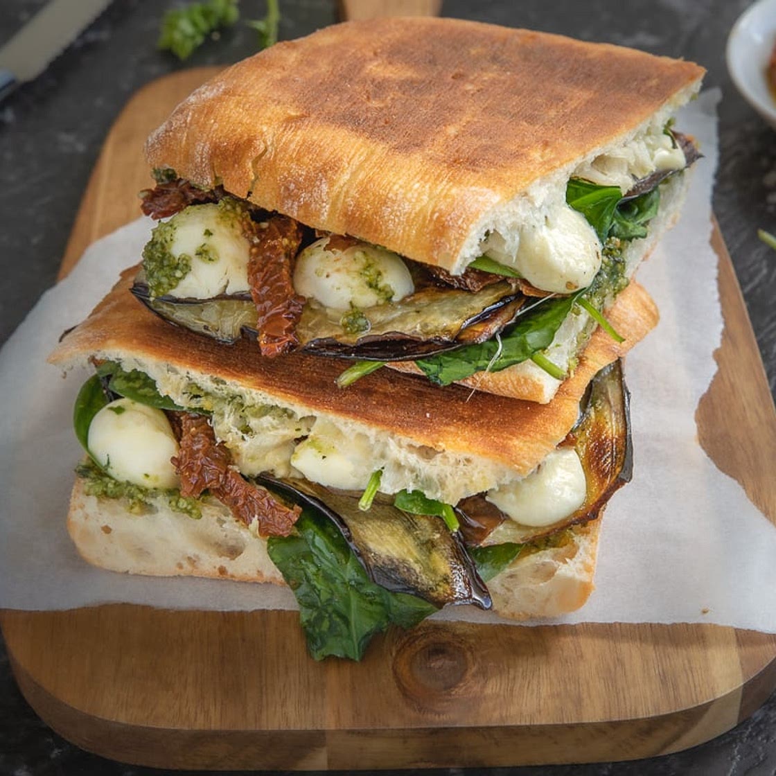 Italian Toasted Veggie Sandwich