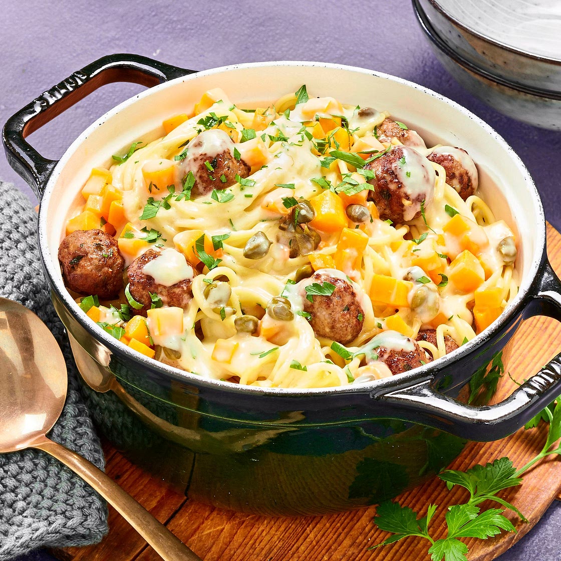 Spaghetti alla Königsberger Klopse