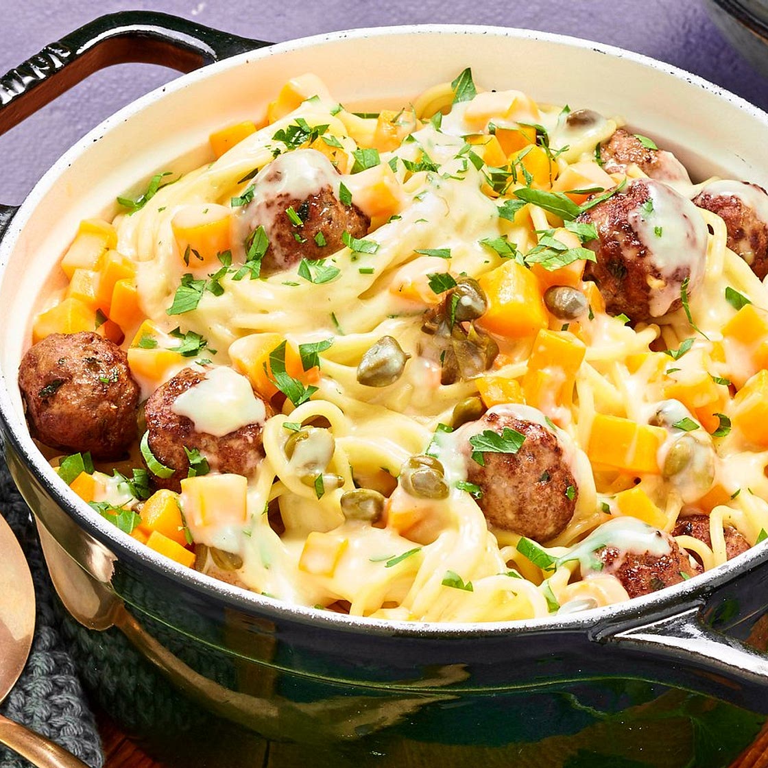 Spaghetti alla Königsberger Klopse