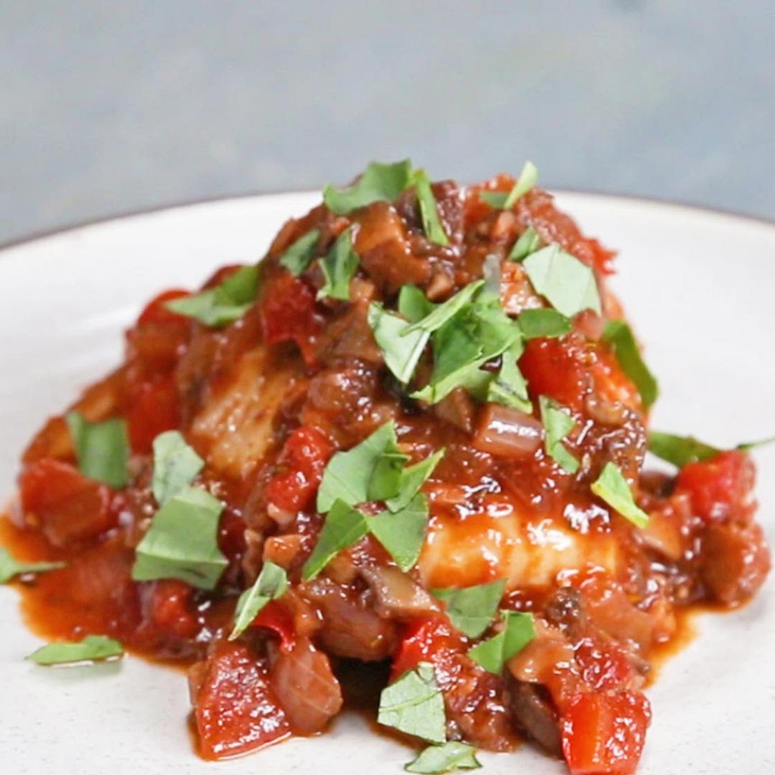 Easy Chicken Cacciatore Recipe by Tasty