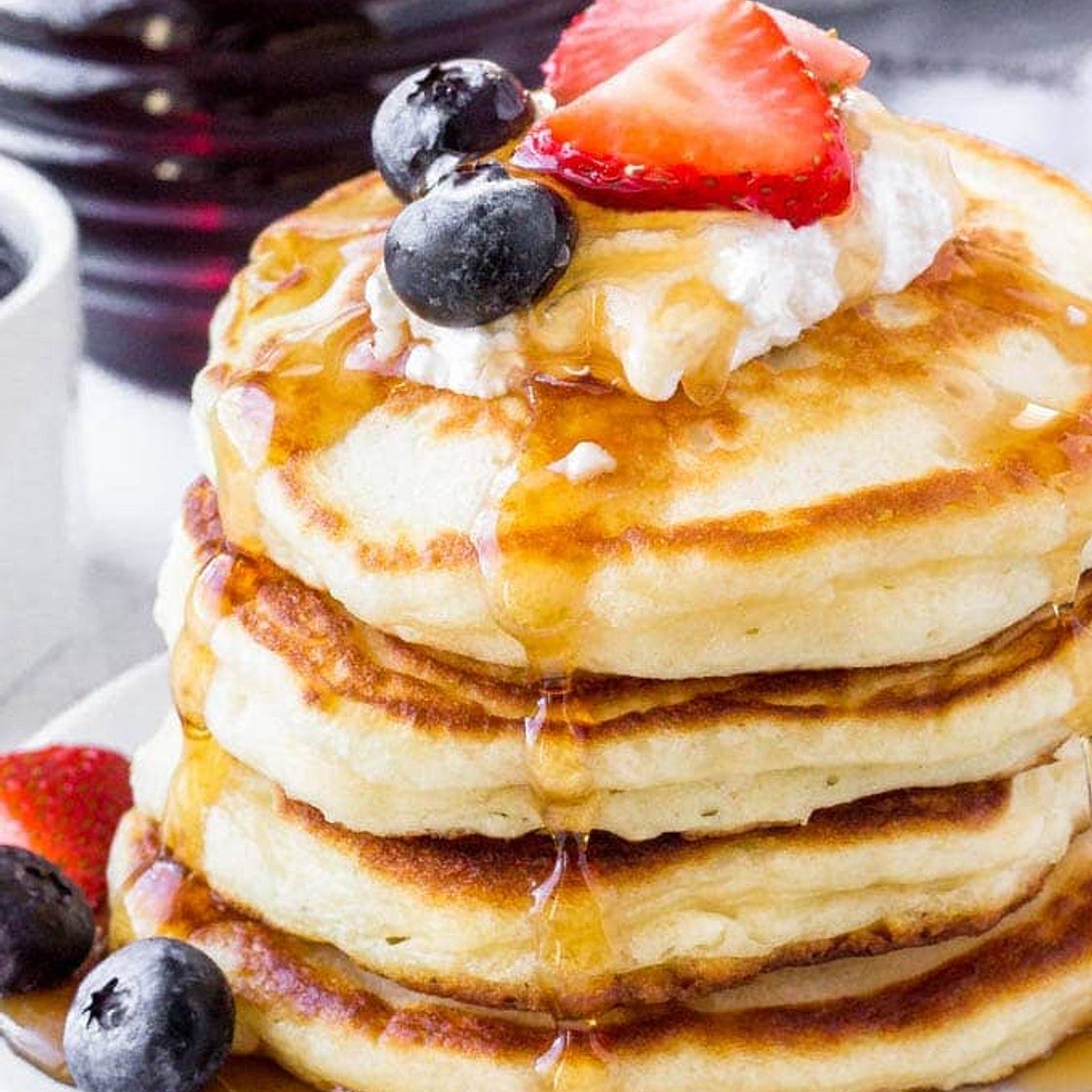 Greek Yogurt Pancakes