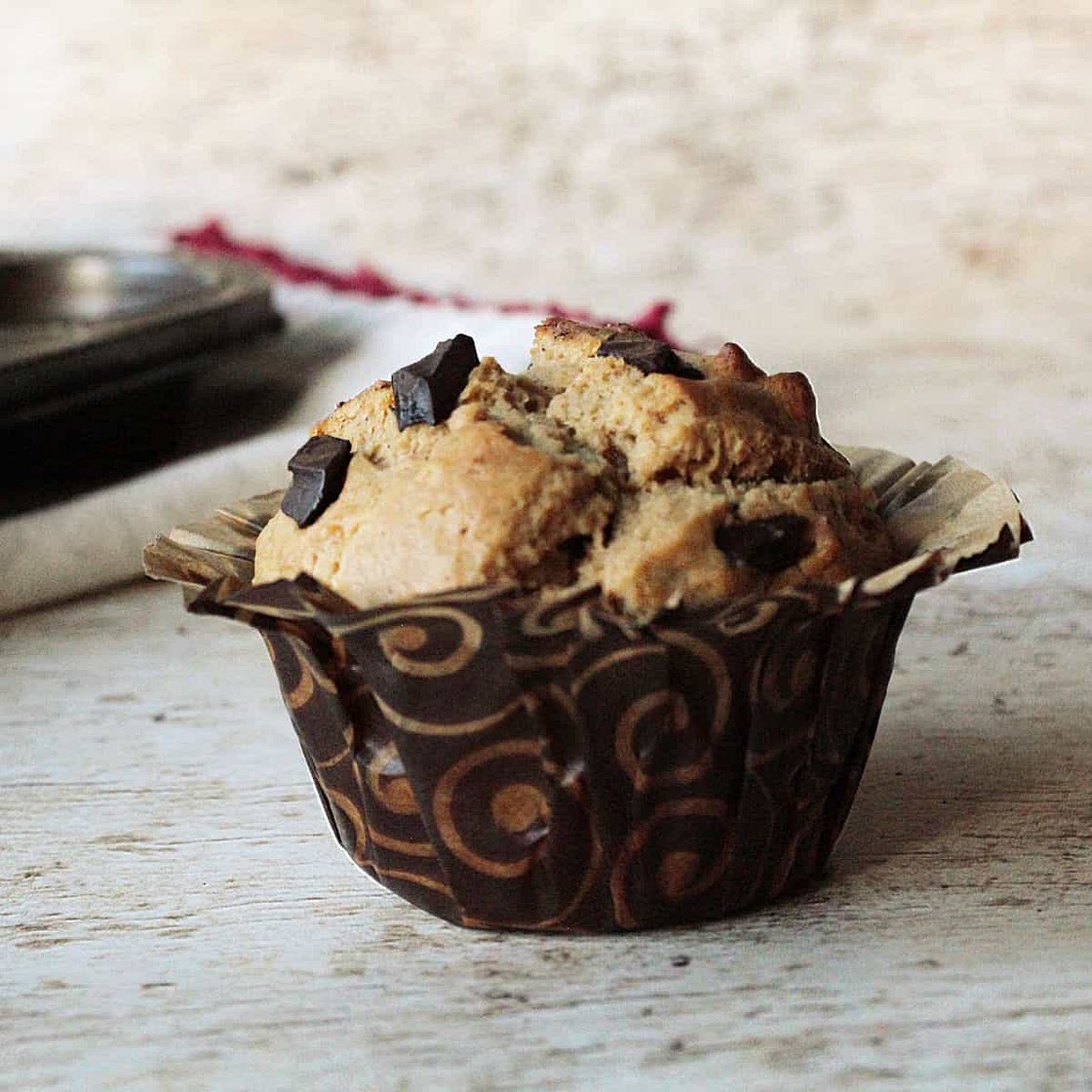Peanut Butter Chocolate Chip Muffins