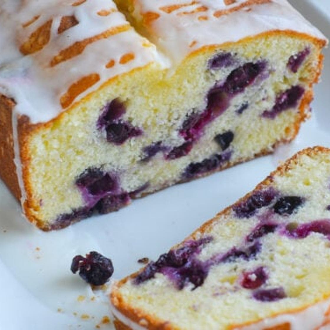 Lemon Blueberry Pound Cake