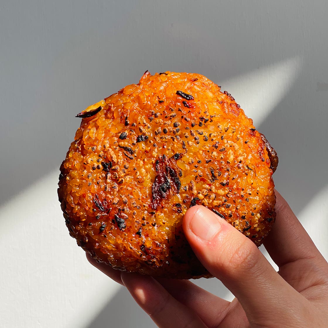 Kimchi Cheese Rice Balls