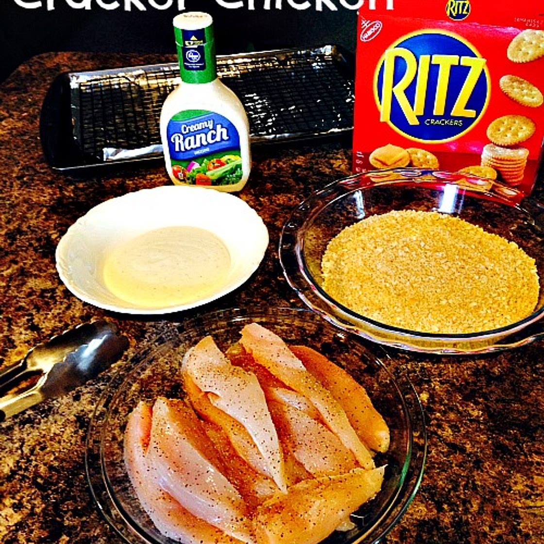 Easy 3-Ingredient Ritz Cracker Chicken