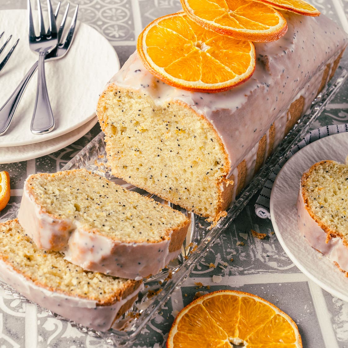 Mohn-Orangenkuchen