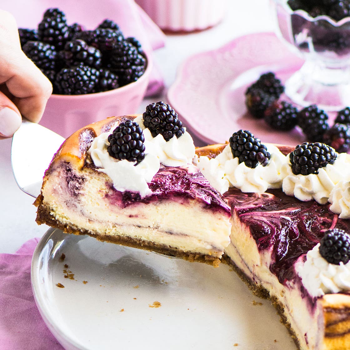 Blackberry Cheesecake