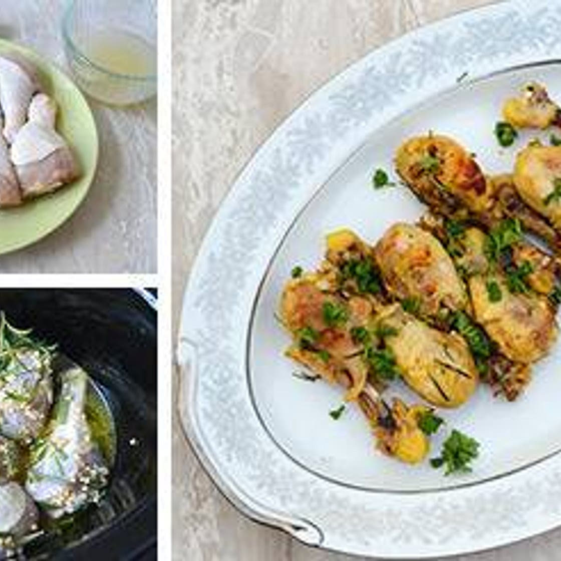 Slow Cooker Garlic Chicken Drumsticks