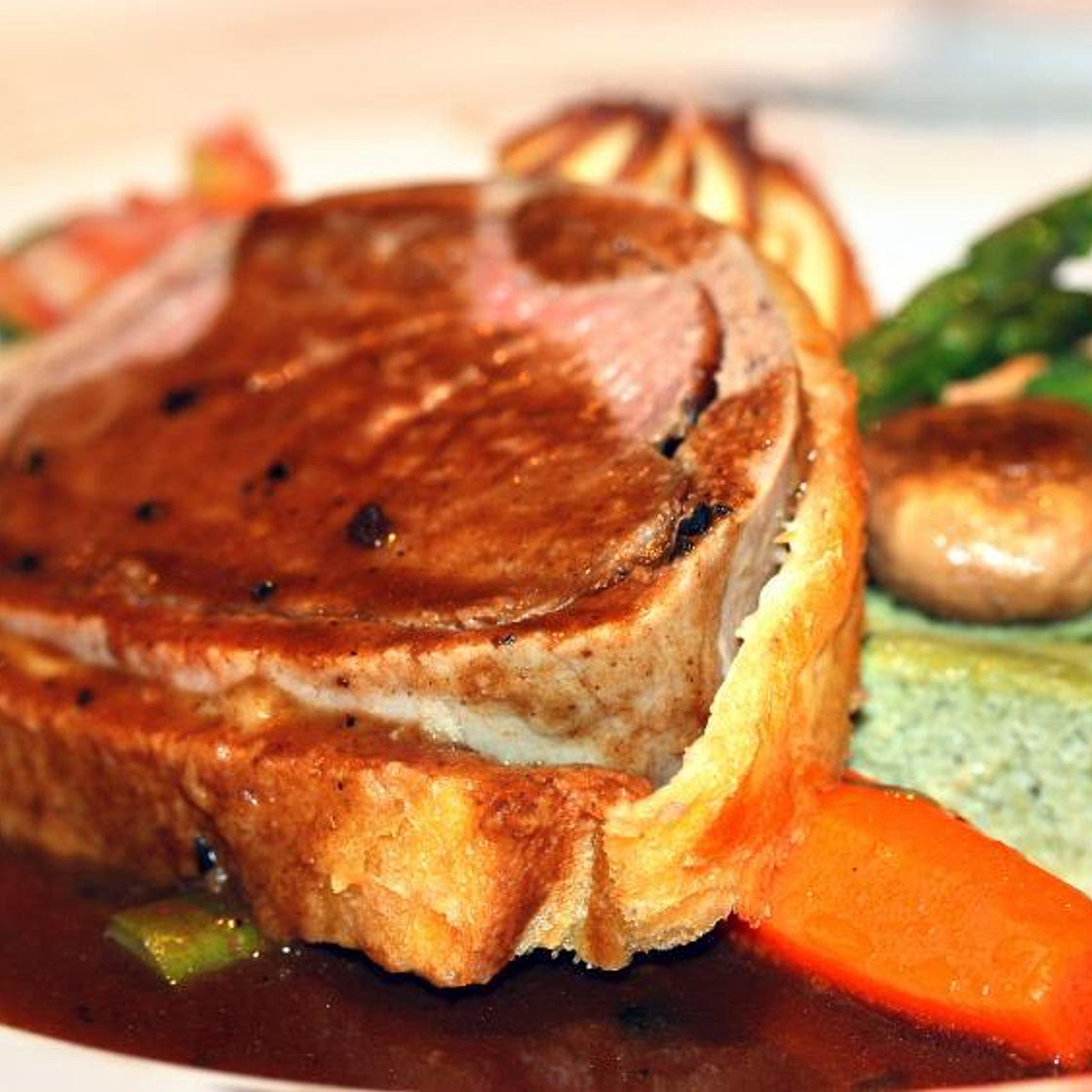 Receita de Lombo Wellington com bacon