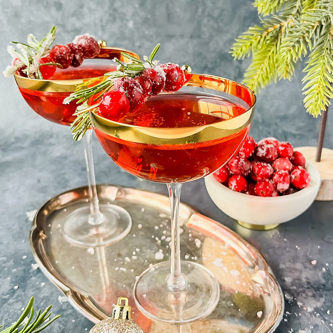 Cranberry Fizz Cocktail