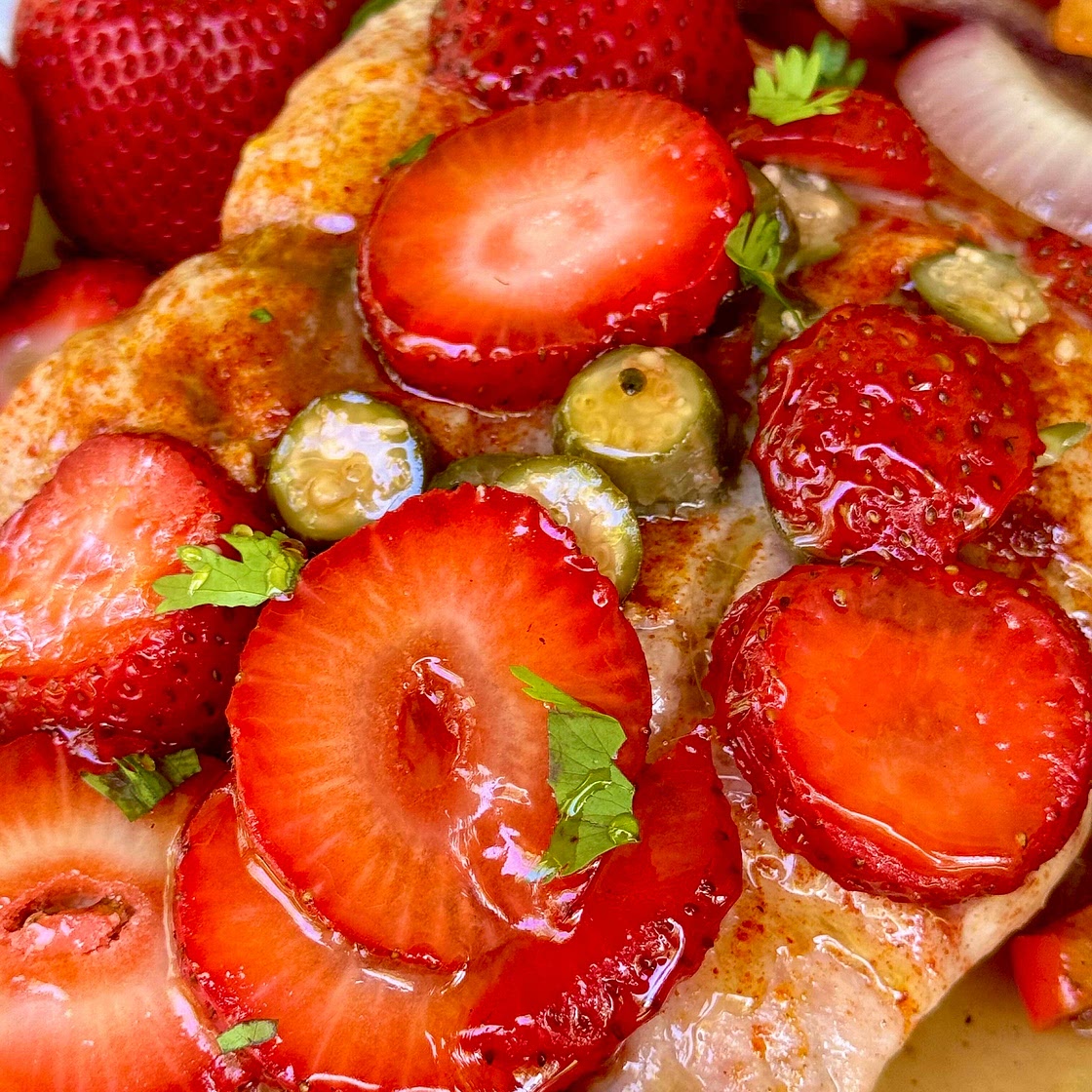 Sassy Strawberry Salmon 