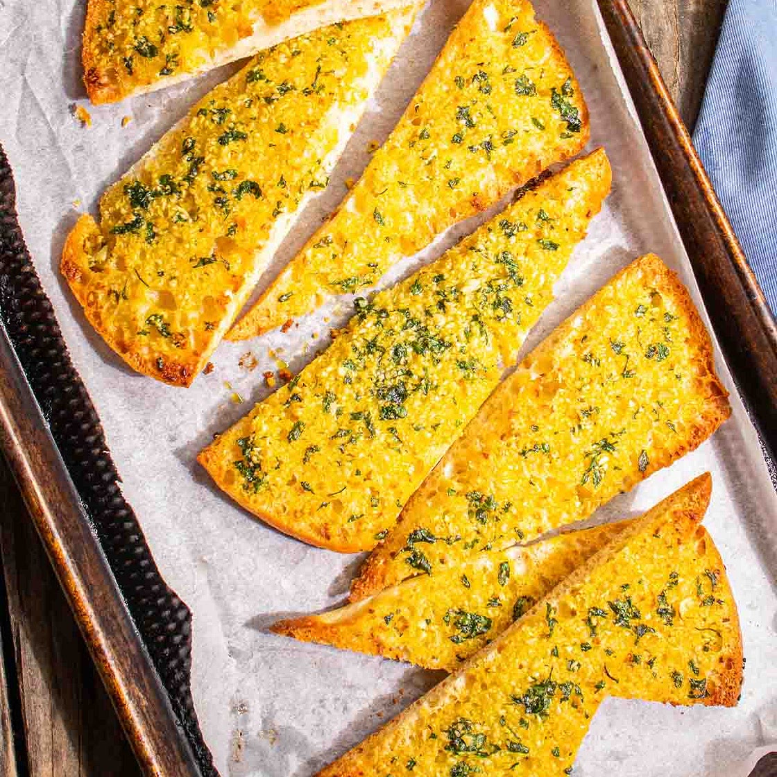 Vegan Garlic Bread