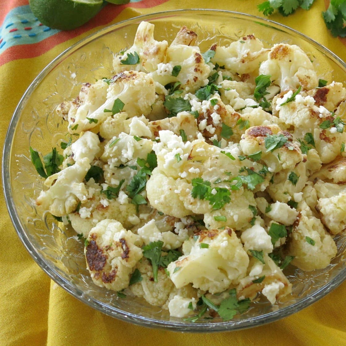 Mexican Street Style Cauliflower