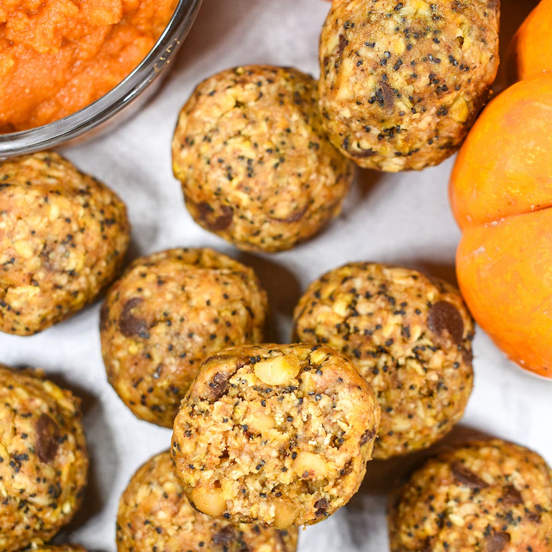Pumpkin Oatmeal Balls