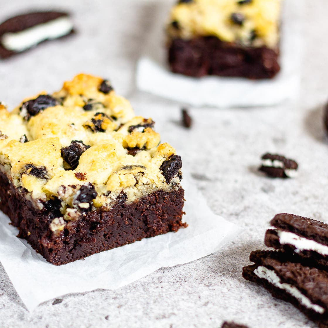 Vegane Oreo Brookies
