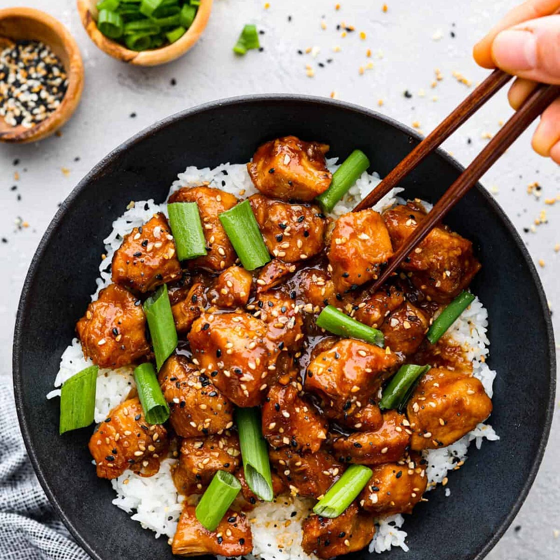 Slow Cooker General Tso's Chicken