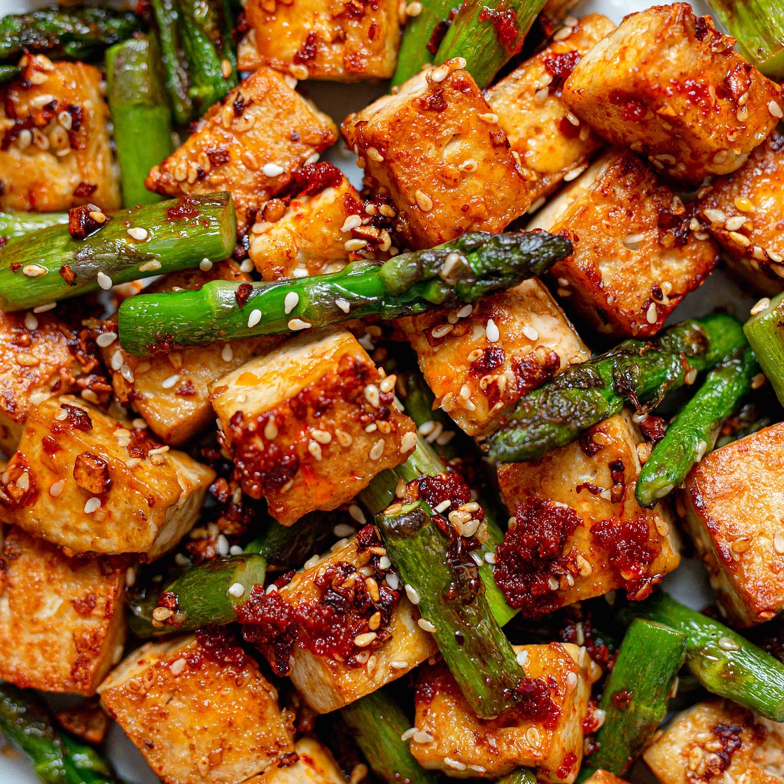 Asparagus and Tofu Stir Fry