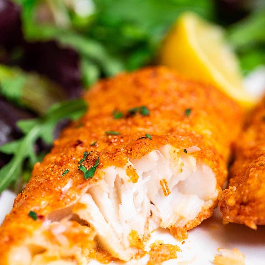 Parmesan Crusted Cod