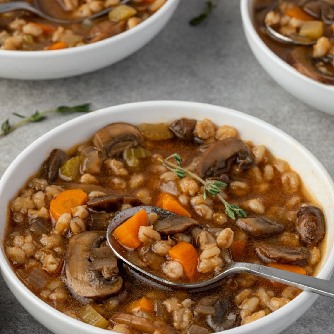 Mushroom Barley Soup
