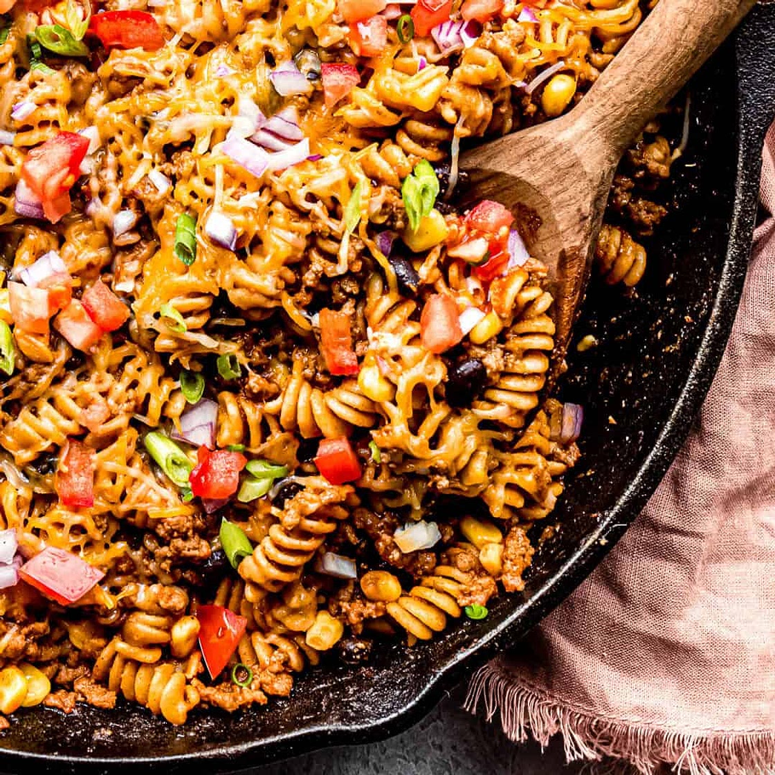 Taco Pasta Skillet