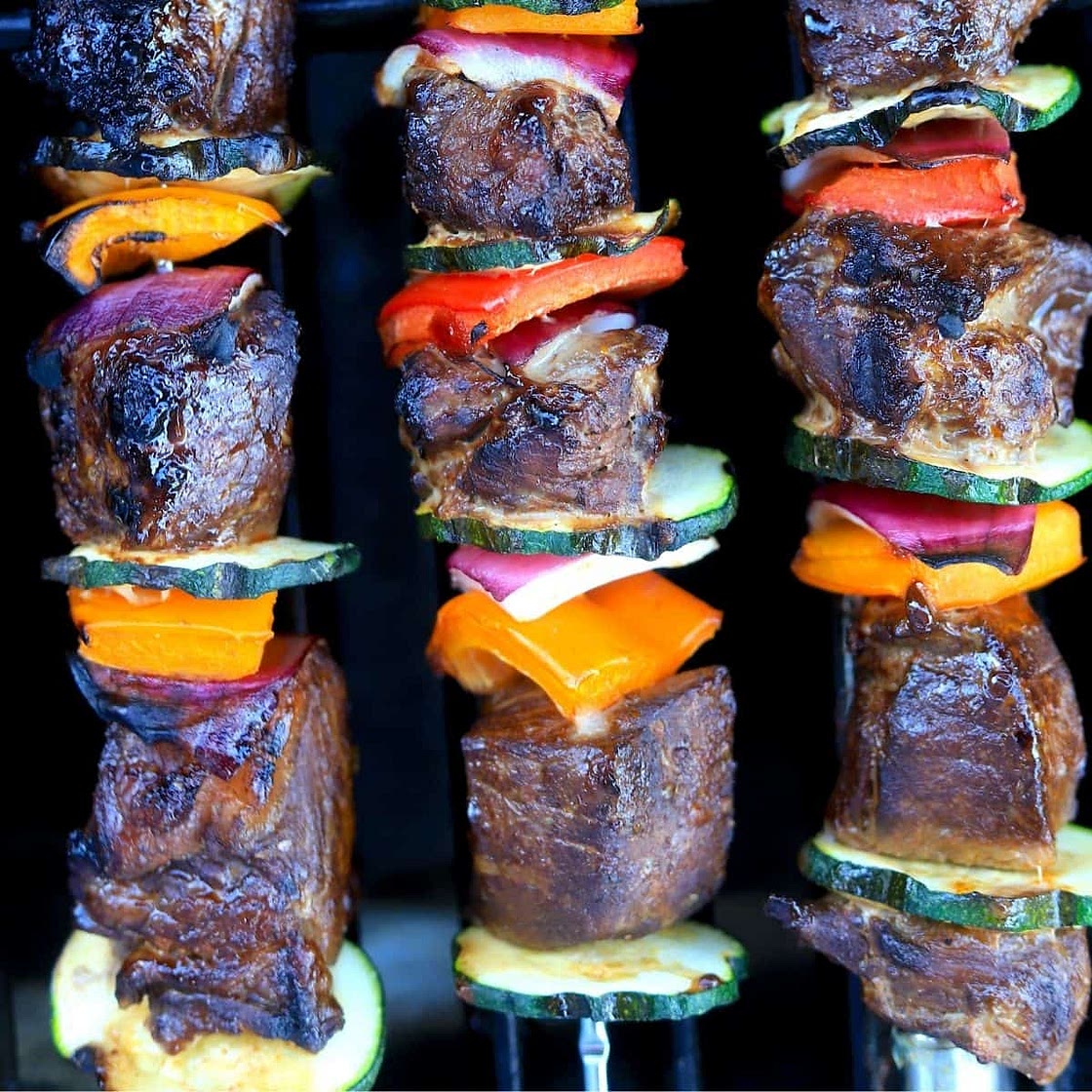 Low Carb Steak Kabobs