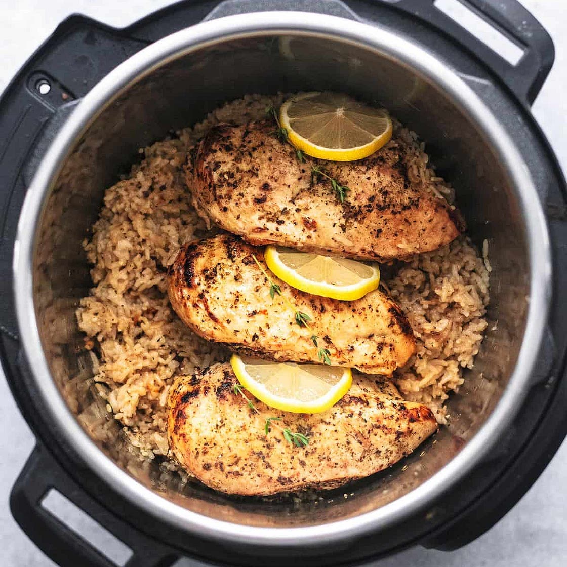 Instant Pot Chicken Breast and Rice