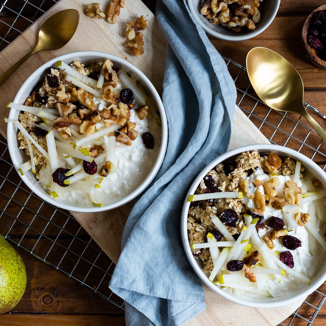 Haferflocken-Frühstück