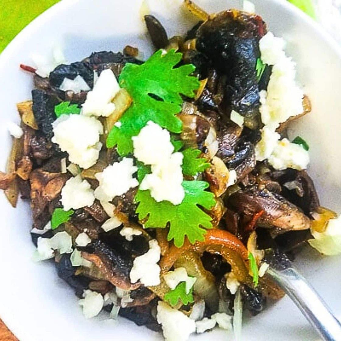Mexican Chipotle Mushrooms