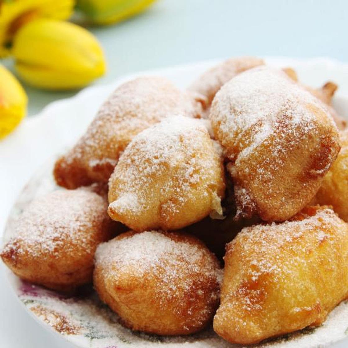 Receita de Bolinho de chuva simples