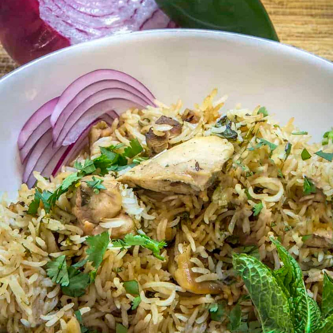 Instant Pot Chicken Biryani