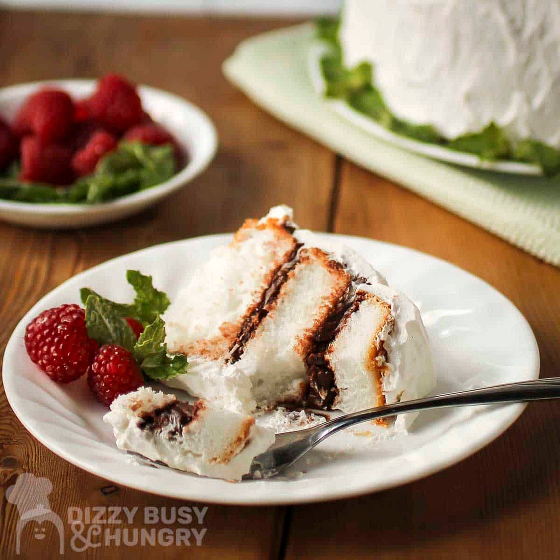 Refrigerator Cake (Easy Angel Food Cake Dessert)