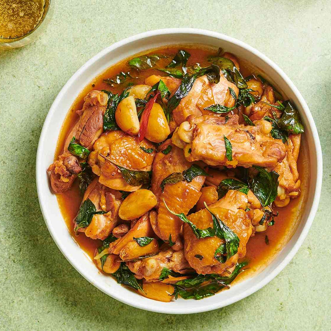 Taiwanese Three Cup Chicken (San Bei Ji) Recipe