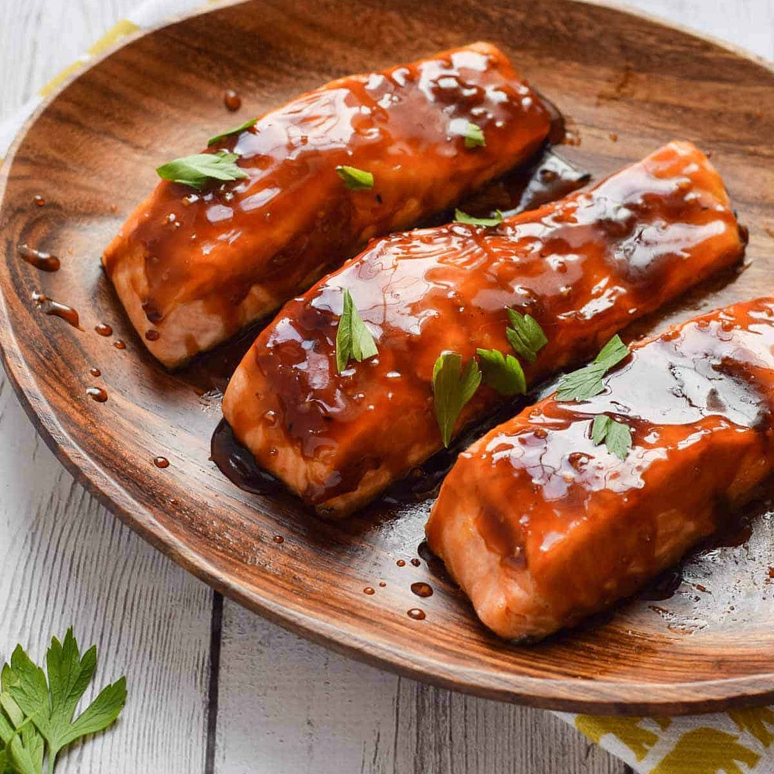 Baked Teriyaki Salmon