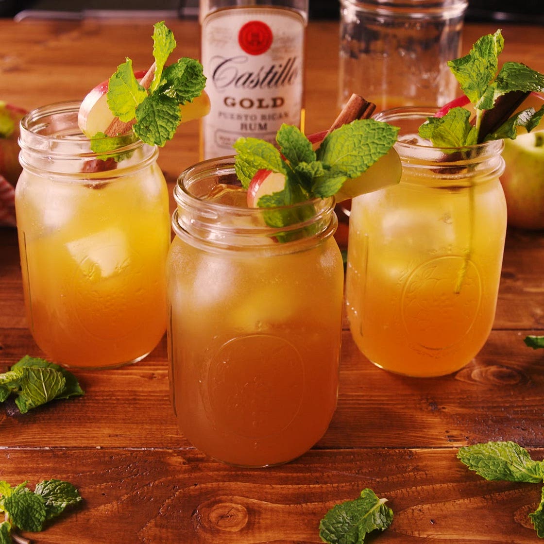 Apple Cider Mojitos