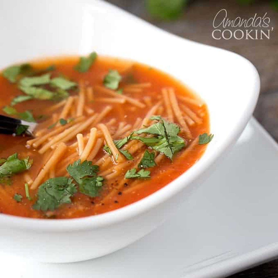 Sopa de Fideos: Mexican Soup