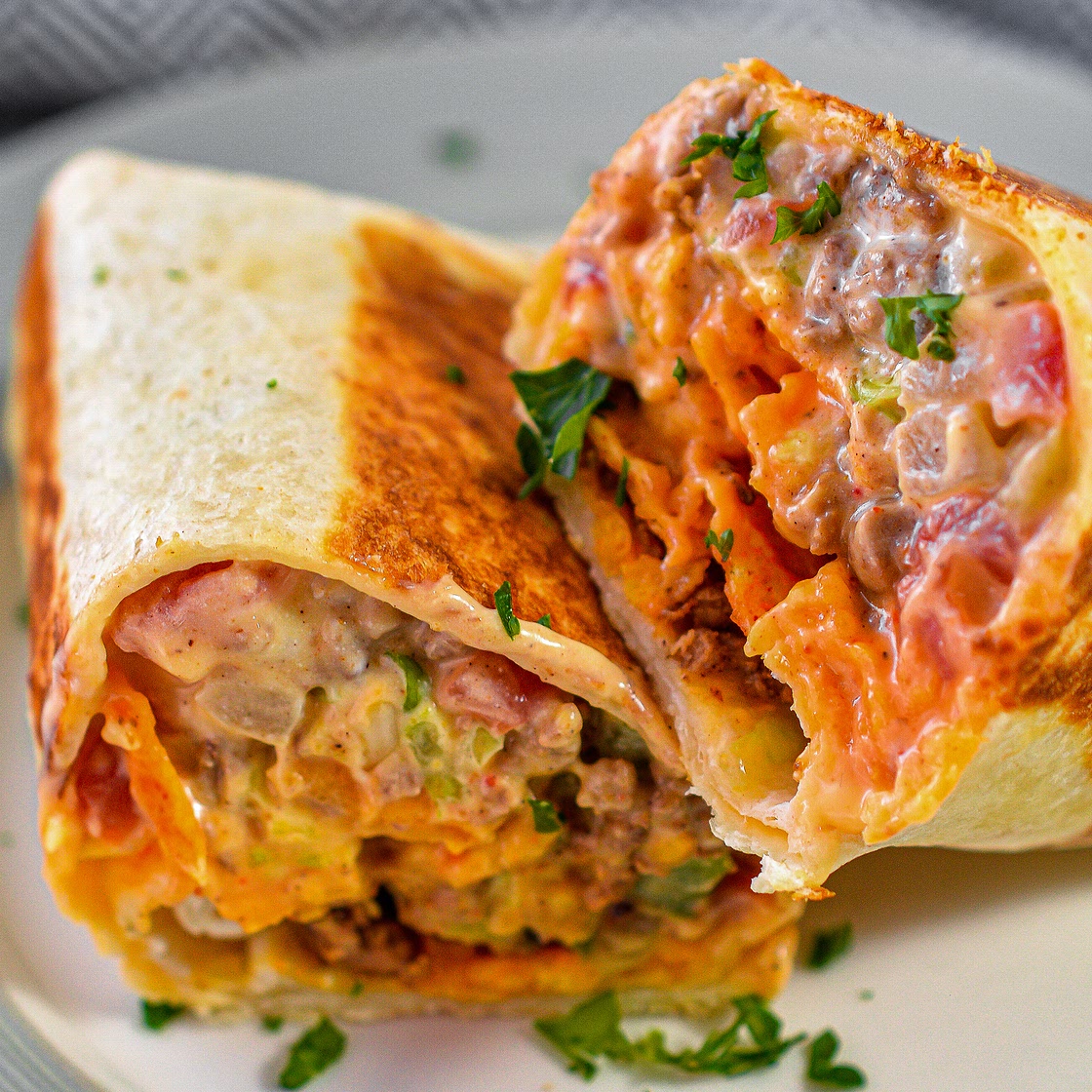 Beefy Nacho Cheese Wrap