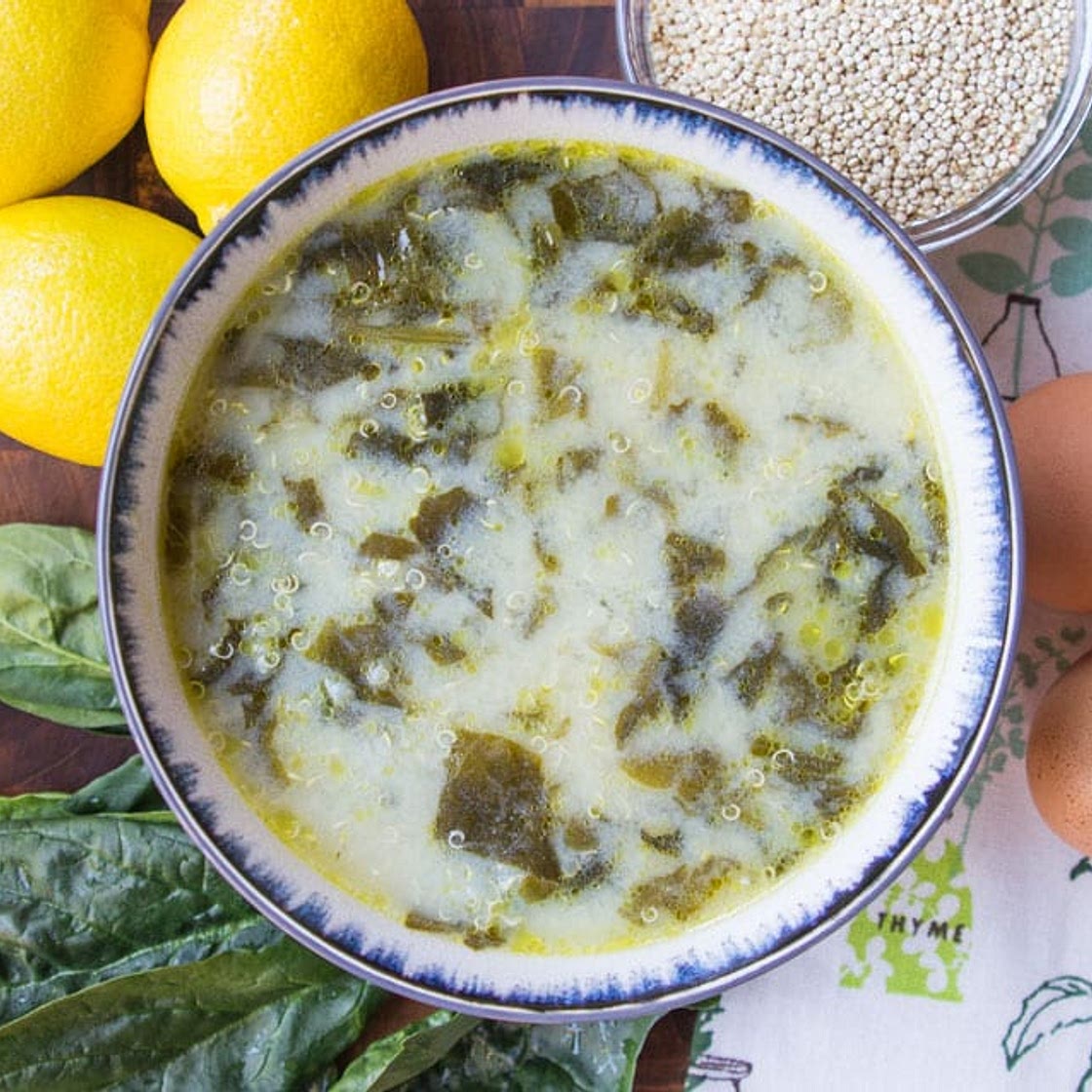 Spinach and Quinoa Soup