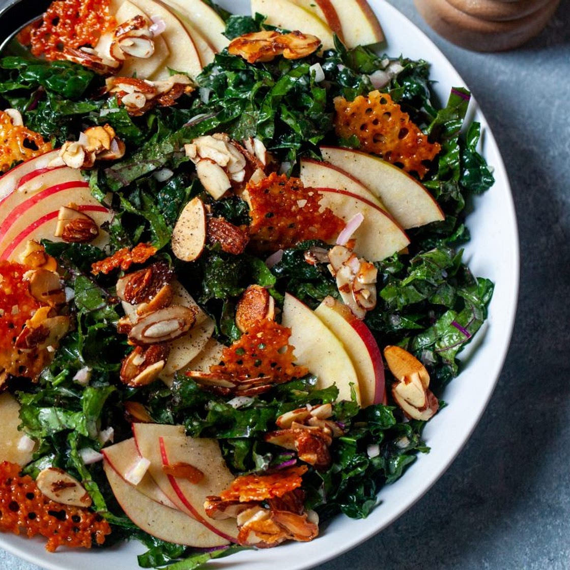 Apple and Cheddar Crisp Salad