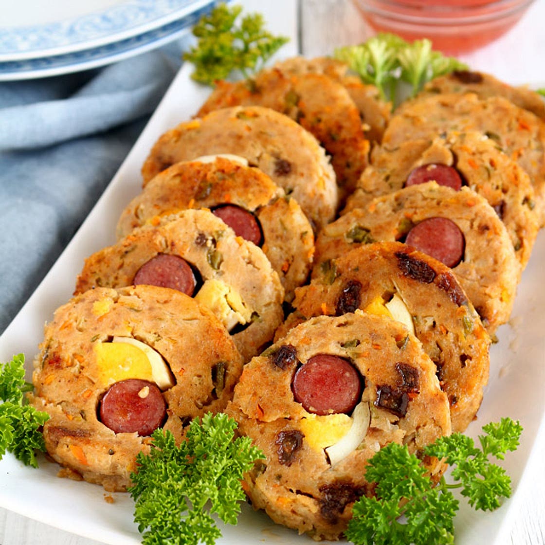 Embutido Recipe (Filipino - ground pork meatloaf)