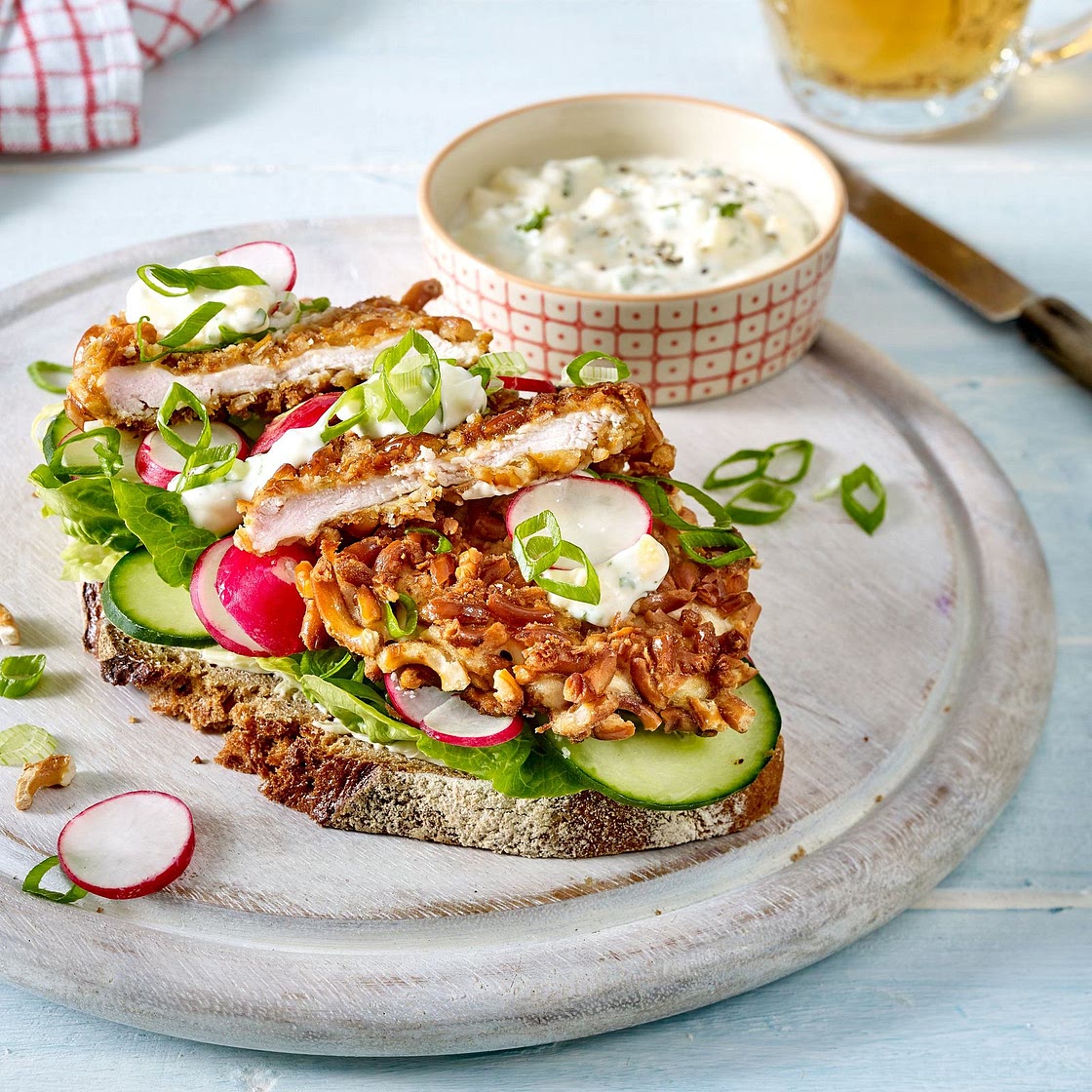 Schnitzel-Schlemmer-Stulle