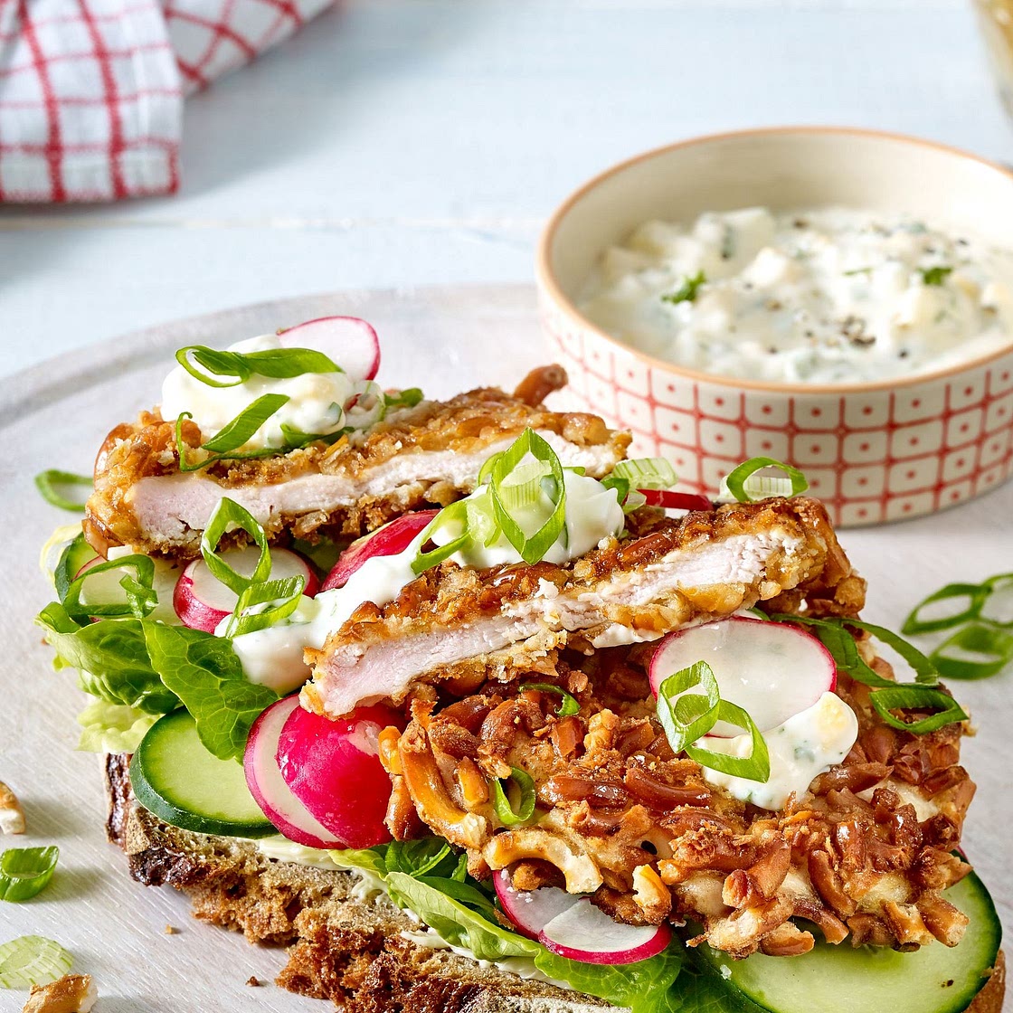 Schnitzel-Schlemmer-Stulle