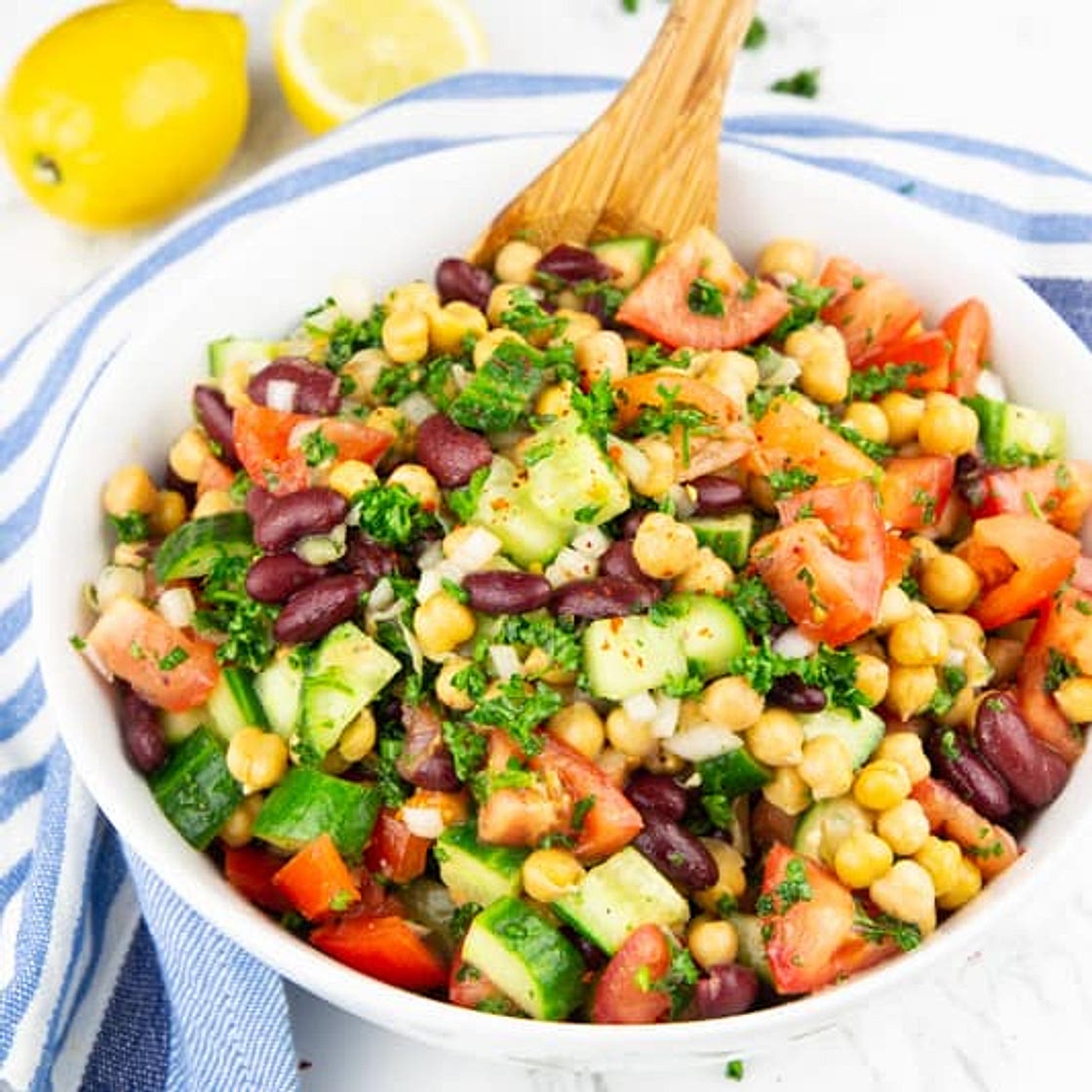 Vegan Chickpea Salad