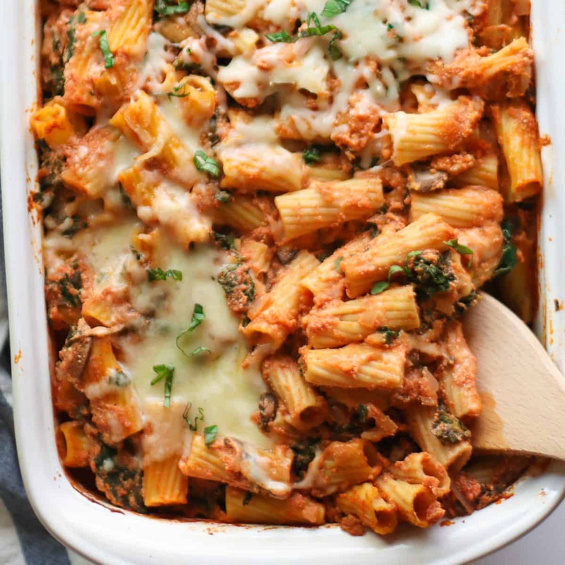 Pumpkin Pasta Bake