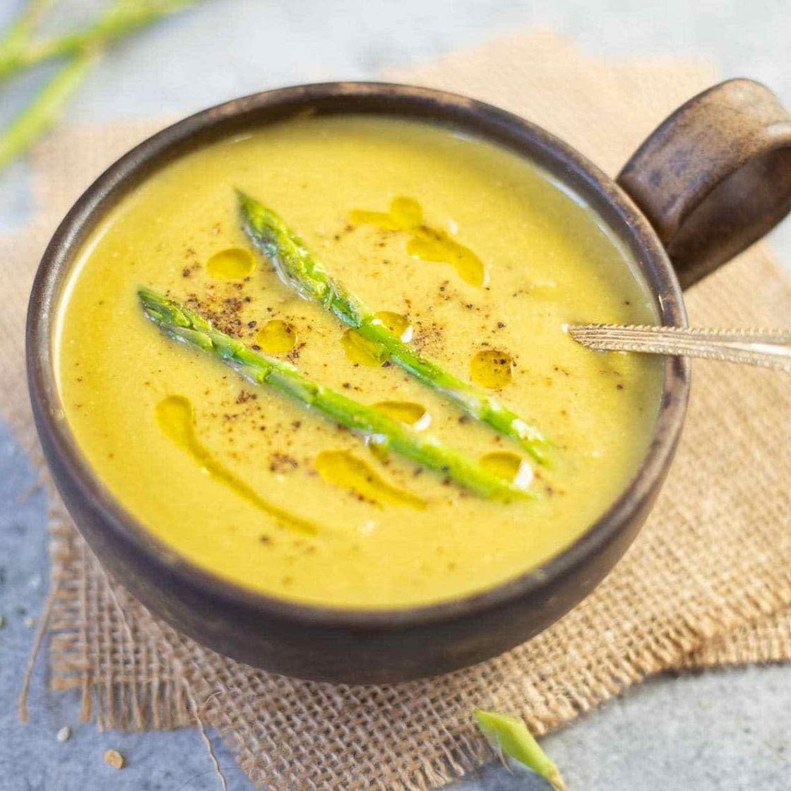 Instant Pot Asparagus Soup