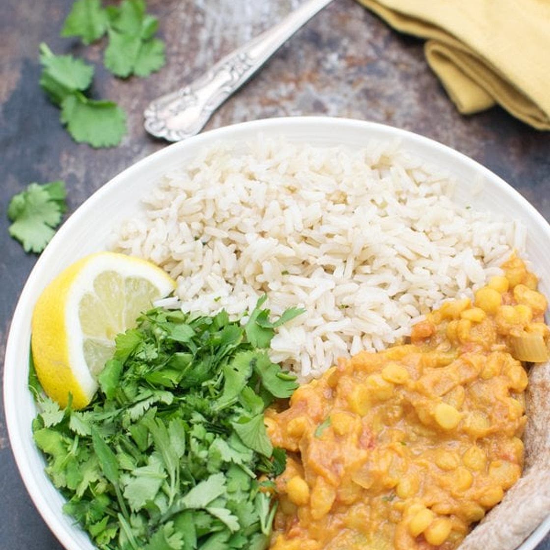 One-Pot Split Pea Curry [vegan] [gluten free]